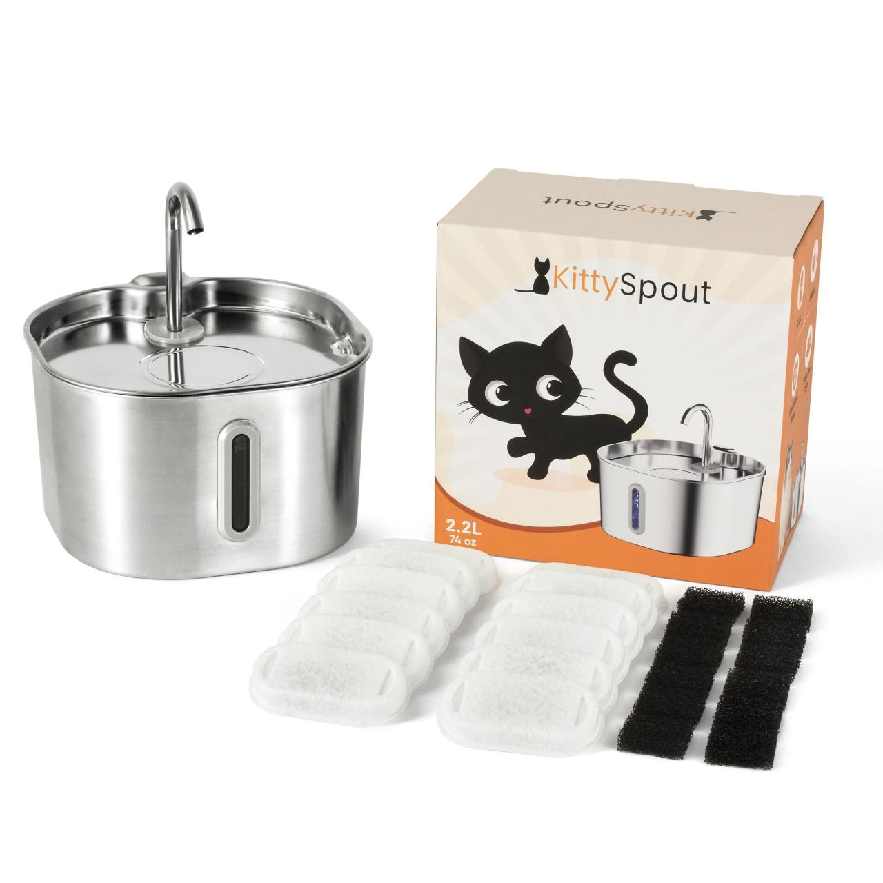 The KittySpout™ - 2.2L Fountain