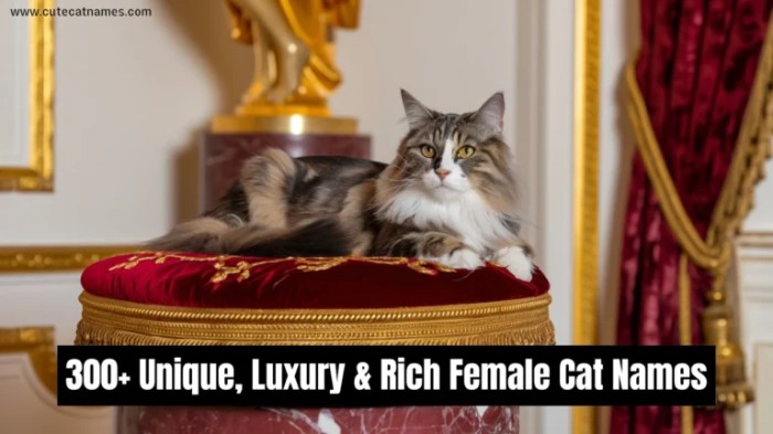 Elegant and Unique Female Cat Names