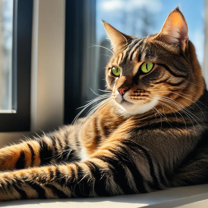 This Cat Is Going Viral Because Of His Beautiful Tiger Stripes And Spots