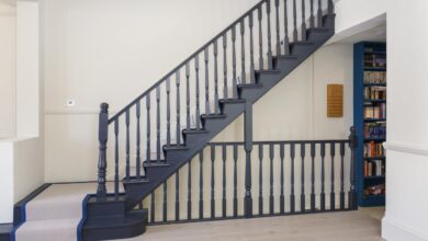 Farrow and ball railings